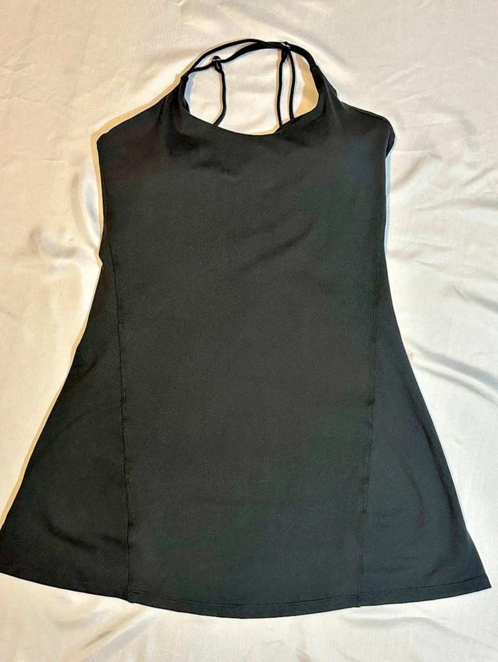 Sage Collective Active Dress with Inner Short Black Athletic Tank Top